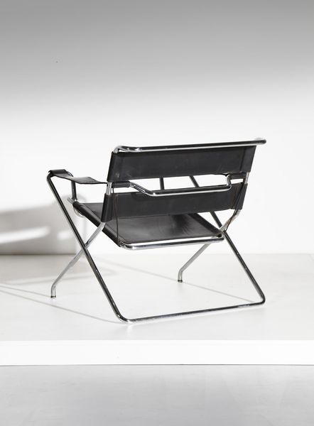 BREUER MARCEL LAJOS (1902 - 1981) : Coppia di poltrone pieghevoli N. B4  - Asta Asta 371 | DESIGN E ARTI DECORATIVE DEL NOVECENTO Online - Associazione Nazionale - Case d'Asta italiane