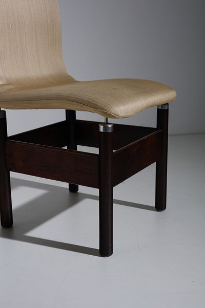 INTROINI VITTORIO (n. 1935) : Sei sedie Chelsea per Saporiti  - Asta Asta 371 | DESIGN E ARTI DECORATIVE DEL NOVECENTO Online - Associazione Nazionale - Case d'Asta italiane