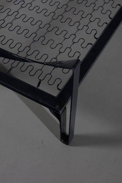 SCARPA AFRA (1937 -2011) & TOBIA (n. 1935) : Letto Vanessa per Gavina  - Asta Asta 371 | DESIGN E ARTI DECORATIVE DEL NOVECENTO Online - Associazione Nazionale - Case d'Asta italiane