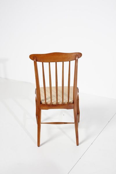 BUFFA PAOLO (1903 - 1970) : attribuito. Quattro sedie  - Asta Asta 371 | DESIGN E ARTI DECORATIVE DEL NOVECENTO Online - Associazione Nazionale - Case d'Asta italiane