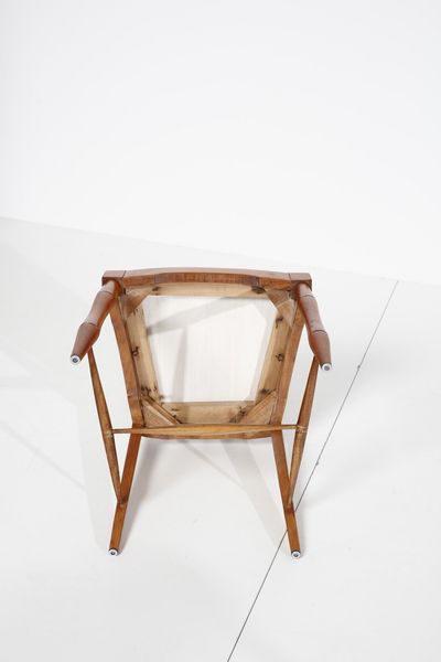 BUFFA PAOLO (1903 - 1970) : attribuito. Quattro sedie  - Asta Asta 371 | DESIGN E ARTI DECORATIVE DEL NOVECENTO Online - Associazione Nazionale - Case d'Asta italiane