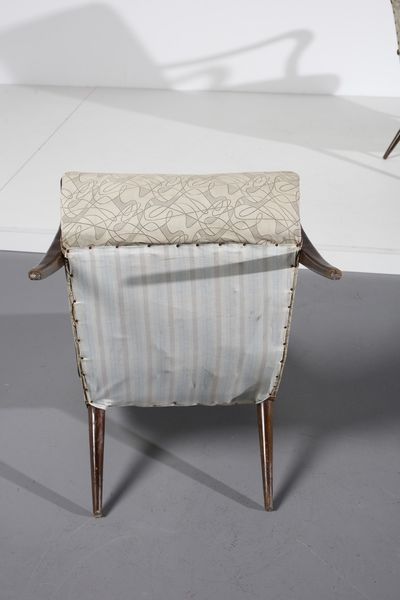 ULRICH GUGLIELMO (1904 - 1977) : attribuito. Coppia poltrone  - Asta Asta 371 | DESIGN E ARTI DECORATIVE DEL NOVECENTO Online - Associazione Nazionale - Case d'Asta italiane