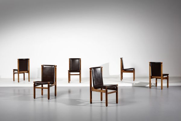 TAPIOVAARA ILMARI (1914 - 1999) : Sei sedie per La Permanente Cant  - Asta Asta 371 | DESIGN E ARTI DECORATIVE DEL NOVECENTO Online - Associazione Nazionale - Case d'Asta italiane