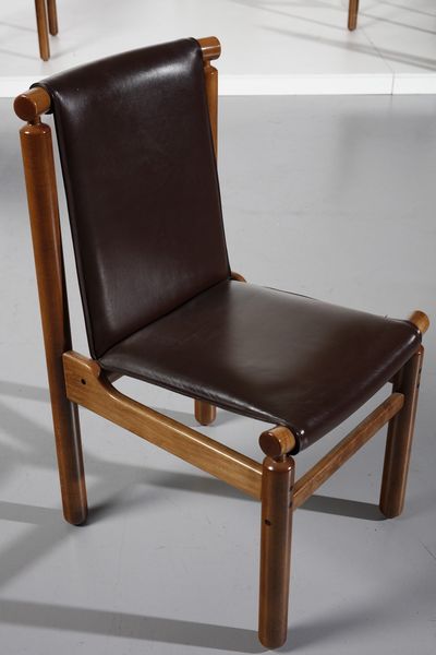 TAPIOVAARA ILMARI (1914 - 1999) : Sei sedie per La Permanente Cant  - Asta Asta 371 | DESIGN E ARTI DECORATIVE DEL NOVECENTO Online - Associazione Nazionale - Case d'Asta italiane