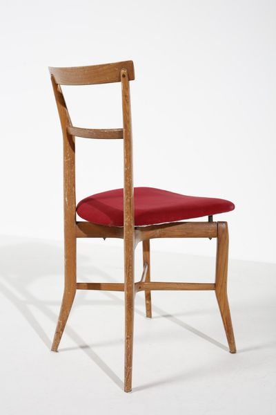 BEGA MELCHIORRE (1898 - 1976) : Coppia di sedie  - Asta Asta 371 | DESIGN E ARTI DECORATIVE DEL NOVECENTO Online - Associazione Nazionale - Case d'Asta italiane