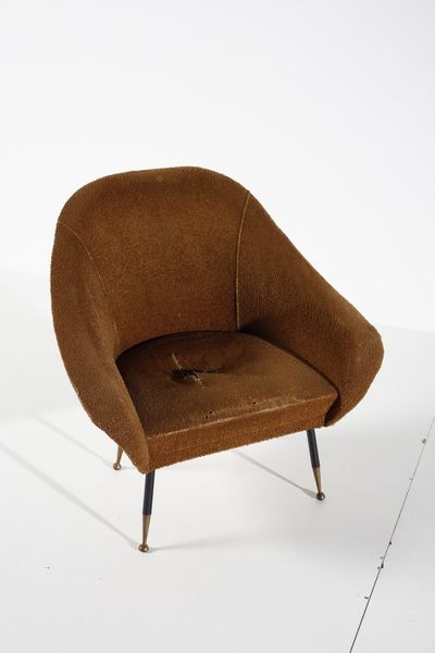 FRATELLI MINOTTI : Coppia poltrone  - Asta Asta 371 | DESIGN E ARTI DECORATIVE DEL NOVECENTO Online - Associazione Nazionale - Case d'Asta italiane