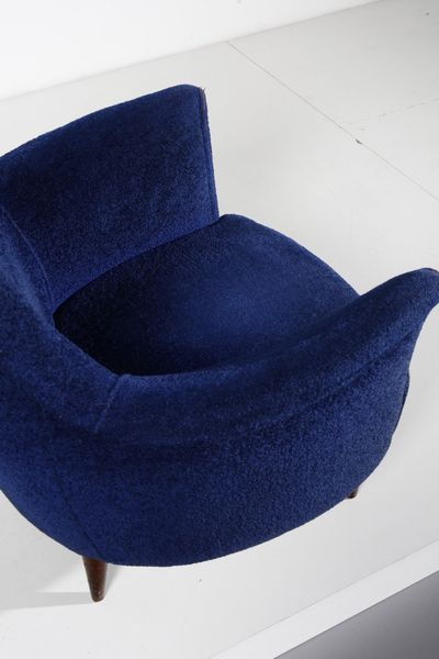 MANIFATTURA ITALIANA : Coppia di poltrone  - Asta Asta 371 | DESIGN E ARTI DECORATIVE DEL NOVECENTO Online - Associazione Nazionale - Case d'Asta italiane