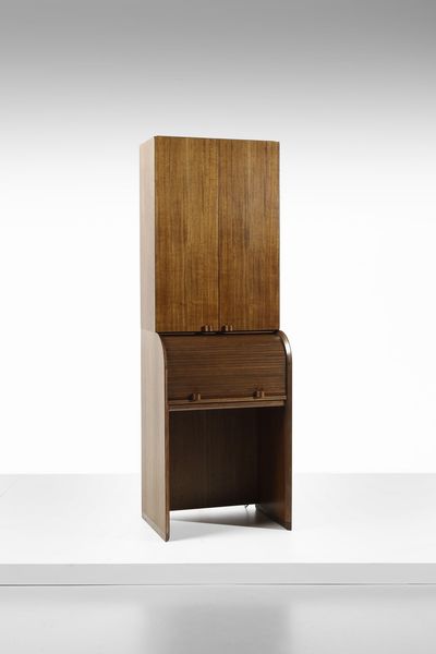 SCARPA AFRA (1937 -2011) & TOBIA (n. 1935) : attribuito. Mobile da soggiorno per Bernini  - Asta Asta 371 | DESIGN E ARTI DECORATIVE DEL NOVECENTO Online - Associazione Nazionale - Case d'Asta italiane