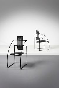 BOTTA MARIO (n. 1943) - Coppia di sedie Quinta per Alias