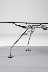 NORMAN FOSTER  (n. 1935) : Tavolo Nomos per Tecno  - Asta Asta 371 | DESIGN E ARTI DECORATIVE DEL NOVECENTO Online - Associazione Nazionale - Case d'Asta italiane