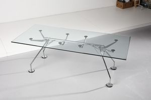 NORMAN FOSTER  (n. 1935) : Tavolo Nomos per Tecno  - Asta Asta 371 | DESIGN E ARTI DECORATIVE DEL NOVECENTO Online - Associazione Nazionale - Case d'Asta italiane