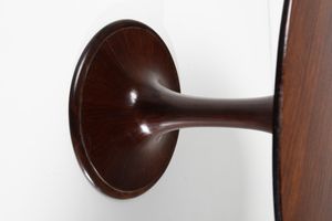 MASSONI LUIGI  (n. 1930) : Tavolo Clessidra per Mobilia  - Asta Asta 371 | DESIGN E ARTI DECORATIVE DEL NOVECENTO Online - Associazione Nazionale - Case d'Asta italiane