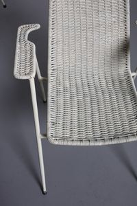 PAGANI CARLO : attribuito. Dieci sedie  - Asta Asta 371 | DESIGN E ARTI DECORATIVE DEL NOVECENTO Online - Associazione Nazionale - Case d'Asta italiane