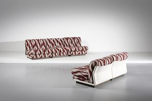 BELLINI MARIO (n. 1935) - nello stile di. Cinque poltrone