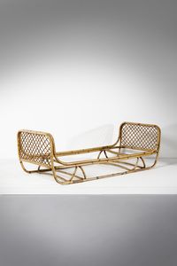 BONACINA 1889 : attribuito. Letto  - Asta Asta 371 | DESIGN E ARTI DECORATIVE DEL NOVECENTO Online - Associazione Nazionale - Case d'Asta italiane