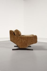 SARTORI FRANZ T.  (n. 1927) : Divano e coppia di poltrone per Flexform  - Asta Asta 371 | DESIGN E ARTI DECORATIVE DEL NOVECENTO Online - Associazione Nazionale - Case d'Asta italiane