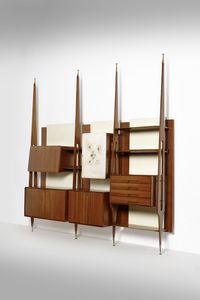 LA PERMANENTE MOBILI CANT� : Libreria  - Asta Asta 371 | DESIGN E ARTI DECORATIVE DEL NOVECENTO Online - Associazione Nazionale - Case d'Asta italiane