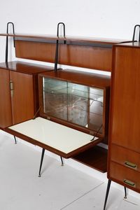 CAVATORTA SILVIO : Mobile da soggiorno  - Asta Asta 371 | DESIGN E ARTI DECORATIVE DEL NOVECENTO Online - Associazione Nazionale - Case d'Asta italiane