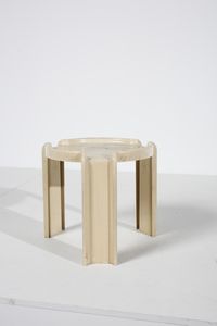 STOPPINO GIOTTO (n. 1926) : Tre tavolini impilabili per Kartell  - Asta Asta 371 | DESIGN E ARTI DECORATIVE DEL NOVECENTO Online - Associazione Nazionale - Case d'Asta italiane