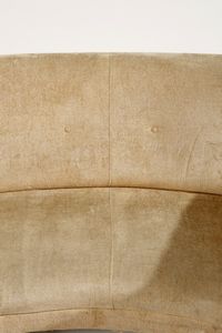 RADICE GIGI (1954 - 2002) : Divano curvo per Minotti  - Asta Asta 371 | DESIGN E ARTI DECORATIVE DEL NOVECENTO Online - Associazione Nazionale - Case d'Asta italiane