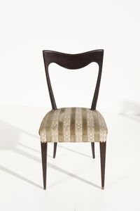 ULRICH GUGLIELMO (1904 - 1977) : attribuito. Sei sedie  - Asta Asta 371 | DESIGN E ARTI DECORATIVE DEL NOVECENTO Online - Associazione Nazionale - Case d'Asta italiane