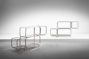 ALBRICCI ALESSANDRO - Coppia di piccole librerie