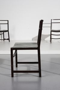 VENTURI RENATO : Quattro sedie per MIM Roma  - Asta Asta 371 | DESIGN E ARTI DECORATIVE DEL NOVECENTO Online - Associazione Nazionale - Case d'Asta italiane