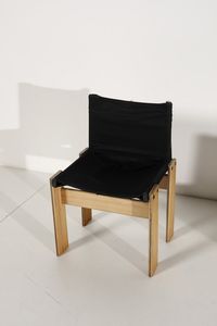 SCARPA TOBIA (n. 1935) : Sei sedie Monk per Molteni  - Asta Asta 371 | DESIGN E ARTI DECORATIVE DEL NOVECENTO Online - Associazione Nazionale - Case d'Asta italiane