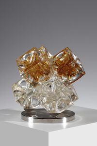 POLI ALBANO (n. 1935) - Lampada da tavolo per Poliarte