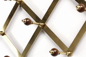 CACCIA DOMINIONI LUIGI (n. 1913) : Appendiabiti AT4 per Azucena  - Asta Asta 371 | DESIGN E ARTI DECORATIVE DEL NOVECENTO Online - Associazione Nazionale - Case d'Asta italiane