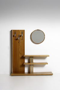 MANIFATTURA ITALIANA - Consolle con appendiabiti e specchio