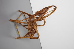 MANIFATTURA ITALIANA : Coppia di poltroncine  - Asta Asta 371 | DESIGN E ARTI DECORATIVE DEL NOVECENTO Online - Associazione Nazionale - Case d'Asta italiane