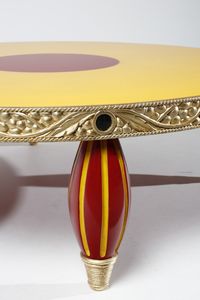 MANIFATTURA ITALIANA : Tavolo da salotto  - Asta Asta 371 | DESIGN E ARTI DECORATIVE DEL NOVECENTO Online - Associazione Nazionale - Case d'Asta italiane