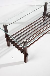 FRATTINI GIANFRANCO (1926 - 2004) : attribuito. Tavolo basso  - Asta Asta 371 | DESIGN E ARTI DECORATIVE DEL NOVECENTO Online - Associazione Nazionale - Case d'Asta italiane