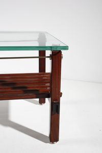 FRATTINI GIANFRANCO (1926 - 2004) : attribuito. Tavolo basso  - Asta Asta 371 | DESIGN E ARTI DECORATIVE DEL NOVECENTO Online - Associazione Nazionale - Case d'Asta italiane