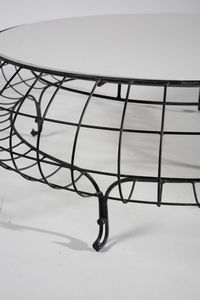 MANIFATTURA FRANCESE : Tavolino da salotto  - Asta Asta 371 | DESIGN E ARTI DECORATIVE DEL NOVECENTO Online - Associazione Nazionale - Case d'Asta italiane