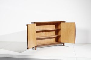 PECORINI GUGLIELMO : attribuito. Coppia di credenze  - Asta Asta 371 | DESIGN E ARTI DECORATIVE DEL NOVECENTO Online - Associazione Nazionale - Case d'Asta italiane