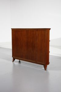 PECORINI GUGLIELMO : attribuito. Coppia di credenze  - Asta Asta 371 | DESIGN E ARTI DECORATIVE DEL NOVECENTO Online - Associazione Nazionale - Case d'Asta italiane