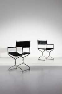 CACCIA DOMINIONI LUIGI (n. 1913) - Coppia di sedie