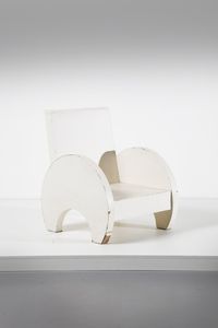 MANIFATTURA ITALIANA - Poltrona Dco razionalista