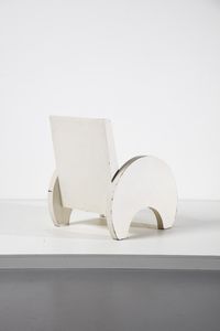 MANIFATTURA ITALIANA : Poltrona Dco razionalista  - Asta Asta 371 | DESIGN E ARTI DECORATIVE DEL NOVECENTO Online - Associazione Nazionale - Case d'Asta italiane