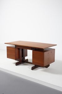 MANIFATTURA ITALIANA : Scrivania con sedia  - Asta Asta 371 | DESIGN E ARTI DECORATIVE DEL NOVECENTO Online - Associazione Nazionale - Case d'Asta italiane