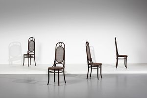 THONET, VIENNA - nello stile di. Quattro sedie