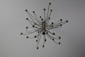 SARFATTI GINO (1912 - 1985) : Lampada a sospensione per Arteluce  - Asta Asta 371 | DESIGN E ARTI DECORATIVE DEL NOVECENTO Online - Associazione Nazionale - Case d'Asta italiane