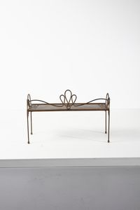 MANIFATTURA ITALIANA : Panchetta  - Asta Asta 371 | DESIGN E ARTI DECORATIVE DEL NOVECENTO Online - Associazione Nazionale - Case d'Asta italiane