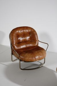 DE CARLI CARLO (1910 - 1999) : Poltrona 915 per Cinova  - Asta Asta 371 | DESIGN E ARTI DECORATIVE DEL NOVECENTO Online - Associazione Nazionale - Case d'Asta italiane