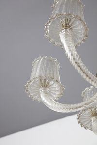 BAROVIER & TOSO : Lampada a sospensione  - Asta Asta 371 | DESIGN E ARTI DECORATIVE DEL NOVECENTO Online - Associazione Nazionale - Case d'Asta italiane