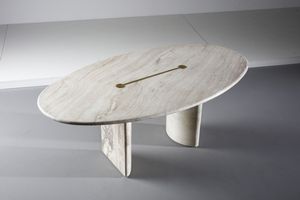 CARDIN PIERRE (n. 1922) : Tavolo per Stone International  - Asta Asta 371 | DESIGN E ARTI DECORATIVE DEL NOVECENTO Online - Associazione Nazionale - Case d'Asta italiane