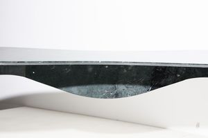 ARAD RON (n. 1951) : Boat Eye Table per Bigelli Marmi  - Asta Asta 371 | DESIGN E ARTI DECORATIVE DEL NOVECENTO Online - Associazione Nazionale - Case d'Asta italiane