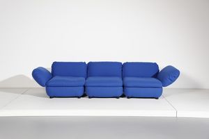 SPADOLINI PIERLUIGI (1922 - 2000) : Divano serie Delfa per Arflex  - Asta Asta 371 | DESIGN E ARTI DECORATIVE DEL NOVECENTO Online - Associazione Nazionale - Case d'Asta italiane